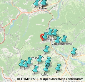 Mappa Via Sorafontana, 32031 Alano di Piave BL, Italia (9.339)
