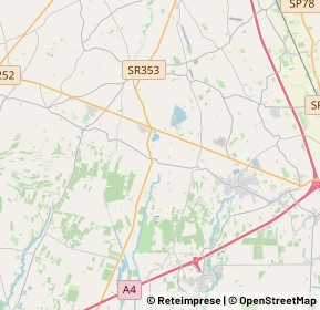 Mappa 33050 Castions di Strada UD, Italia (6.1555)
