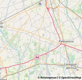 Mappa 33050 Castions di Strada UD, Italia (9.3205)