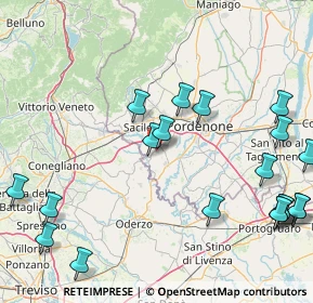 Mappa Viale Lino Zanussi, 33070 Brugnera PN, Italia (21.72)