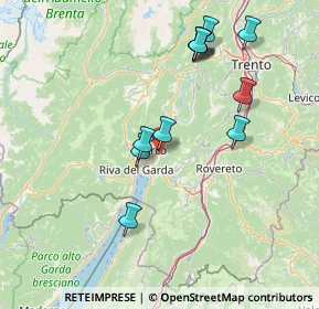 Mappa Via Goito, 38062 Arco TN, Italia (15.08833)