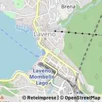 Kaart Laveno-Mombello