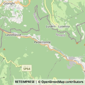 Mappa Pedemonte