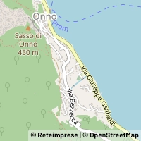 Map Oliveto Lario