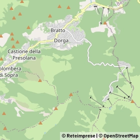Mappa Castione della Presolana