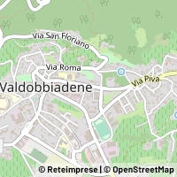 Hartă Valdobbiadene