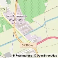 Map Mariano del Friuli