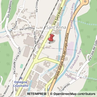 Mappa Via Sant'Anna, 35, 28881 Sant'Anna VB, Italia, 28881 Casale Corte Cerro, Verbano-Cusio-Ossola (Piemonte)