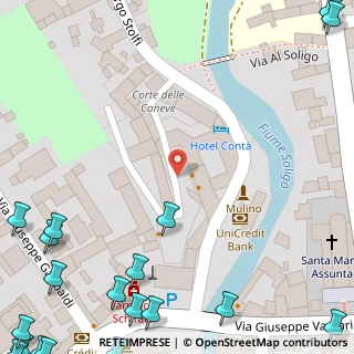 Mappa Corte del Meda, 31053 Pieve di Soligo TV, Italia (0.139)