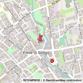 Mappa Corte del Medà, 25, 31053 Pieve di Soligo, Treviso (Veneto)