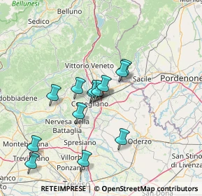 Mappa Via G. Bradolini, 31020 San Vendemiano TV, Italia (12.32538)