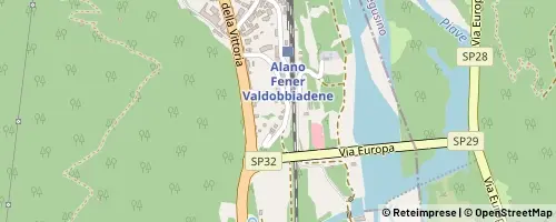 Mappa Alano di Piave