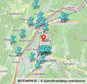 Mappa Via Cimarosa, 38068 Rovereto TN, Italia (1.8275)