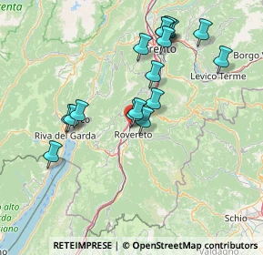 Mappa Via Cimarosa, 38068 Rovereto TN, Italia (14.46235)