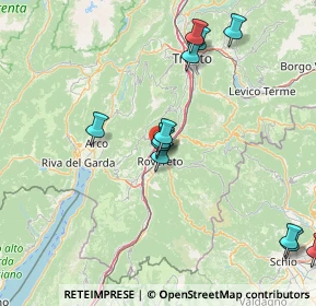 Mappa Via Cimarosa, 38068 Rovereto TN, Italia (16.8925)