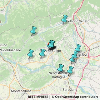 Mappa Via Giuseppe Garibaldi, 31053 Pieve di Soligo TV, Italia (5.35875)