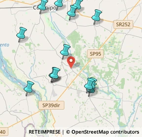 Mappa Via Brodiz, 33030 Varmo UD, Italia (4.35286)