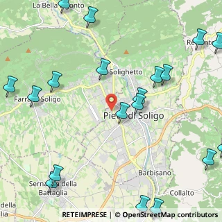 Mappa Via Tacchini, 31053 Pieve di Soligo TV, Italia (3.1515)