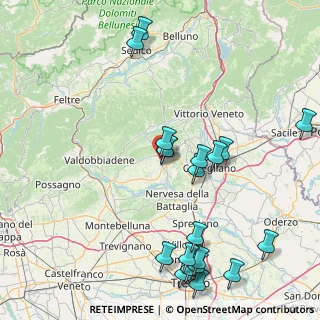 Mappa Via Tacchini, 31053 Pieve di Soligo TV, Italia (19.5685)