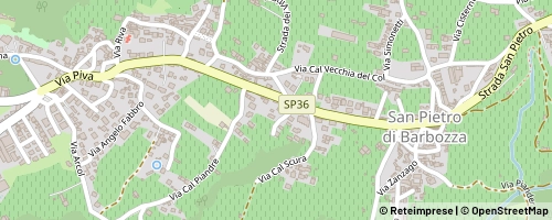 Mappa Valdobbiadene