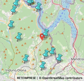 Mappa Via Fratelli Bertolla, 21050 Porto Ceresio VA, Italia (5.23)