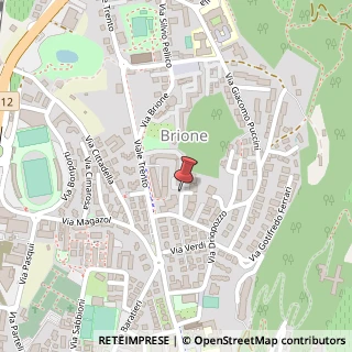 Mappa Via Mascagni Pietro, 21, 38068 Rovereto, Trento (Trentino-Alto Adige)
