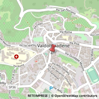 Mappa Via G. Garibaldi, 21, 31049 Valdobbiadene, Treviso (Veneto)