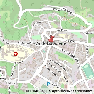 Mappa Piazza Guglielmo Marconi, 14, 31049 Valdobbiadene, Treviso (Veneto)