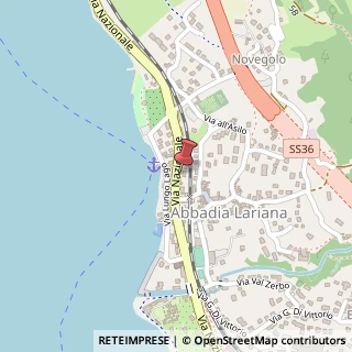 Mappa Via Nazionale,  83, 23821 Abbadia Lariana, Lecco (Lombardia)