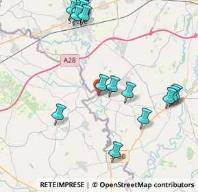 Mappa Via Vittorio Veneto, 33070 Brugnera PN, Italia (4.78765)