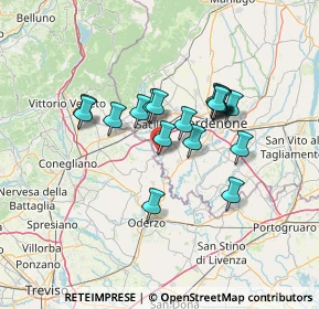 Mappa Via Vittorio Veneto, 33070 Brugnera PN, Italia (10.75211)