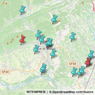 Mappa Via Guglielmo Marconi, 31053 Pieve di Soligo TV, Italia (4.6815)