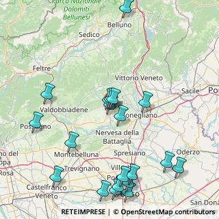 Mappa Via Guglielmo Marconi, 31053 Pieve di Soligo TV, Italia (19.4305)