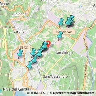 Mappa Localita, 38100 Riva del Garda TN, Italia (0.9545)