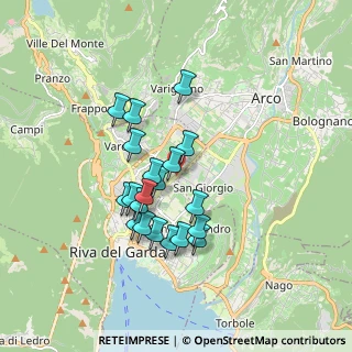 Mappa Localita, 38100 Riva del Garda TN, Italia (1.4615)