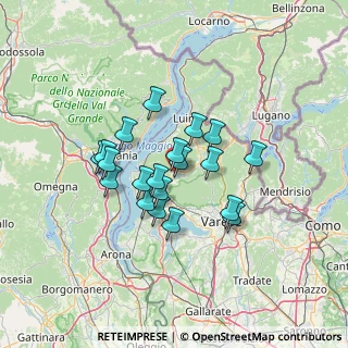 Mappa Via Monte Rosa, 21030 Casalzuigno VA, Italia (10.3415)