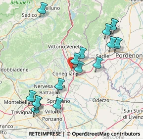 Mappa Strada Statale 51 di Alemagna, 31020 San Vendemiano TV, Italia (17.34313)