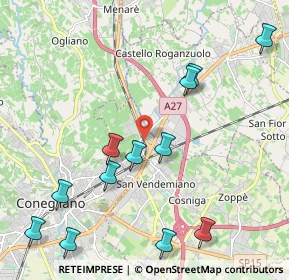 Mappa Strada Statale 51 di Alemagna, 31020 San Vendemiano TV, Italia (2.43)