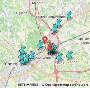 Mappa Strada Statale 51 di Alemagna, 31020 San Vendemiano TV, Italia (1.6455)