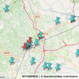 Mappa Strada Statale 51 di Alemagna, 31020 San Vendemiano TV, Italia (5.54)