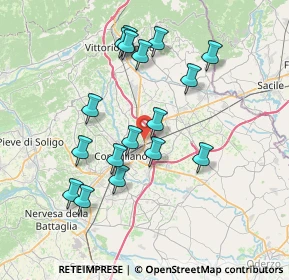 Mappa Strada Statale 51 di Alemagna, 31020 San Vendemiano TV, Italia (7.06353)