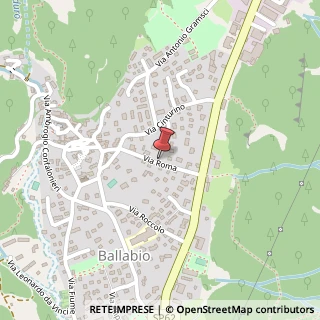 Mappa Via Roma, 16, 23811 Ballabio, Lecco (Lombardia)
