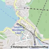 Hartă Laveno-Mombello