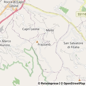 Mappa Frazzanò