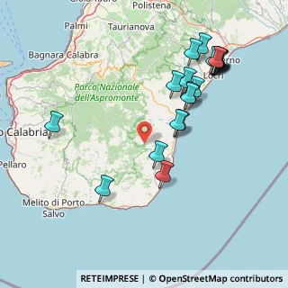 Mappa Via Municipio, 89030 Samo RC, Italia (19.3775)