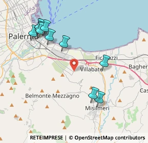 Mappa Corso dei Mille Croceverde, 90121 Palermo PA, Italia (5.01545)