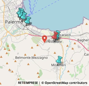 Mappa Corso dei Mille Croceverde, 90121 Palermo PA, Italia (5.04333)