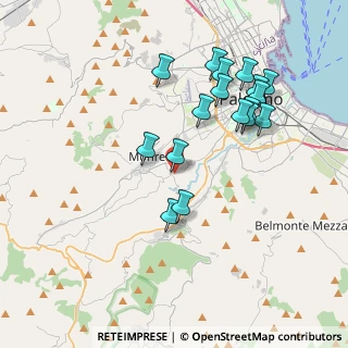 Mappa Via Aquino, 90046 Monreale PA, Italia (4.21412)