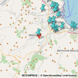 Mappa Via Aquino, 90046 Monreale PA, Italia (6.27647)