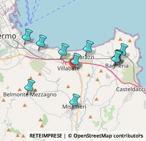 Mappa Via IV Novembre, 90039 Villabate PA, Italia (4.28)